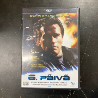 6. päivä DVD (VG/VG+) -toiminta/sci-fi-